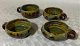 Glazed Ceramic Dishes , Milk Glass - thumbnail 3 of 8