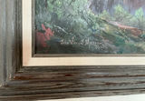Signed Oil Landscape By John Vincent Mason - thumbnail 2 of 3