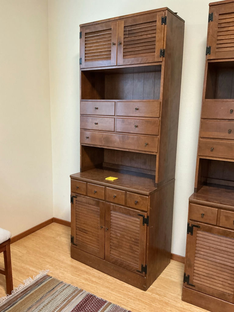 Vintage Ethan Allen Maple Tall Cabinet - image 3 of 4