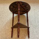 Wooden Drop-Leaf Corner Table - thumbnail 3 of 3