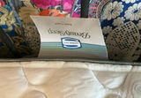 Queen Rod Iron Metal Bed Frame, Mattress/box Spring with Quilt and Pillows - thumbnail 9 of 11