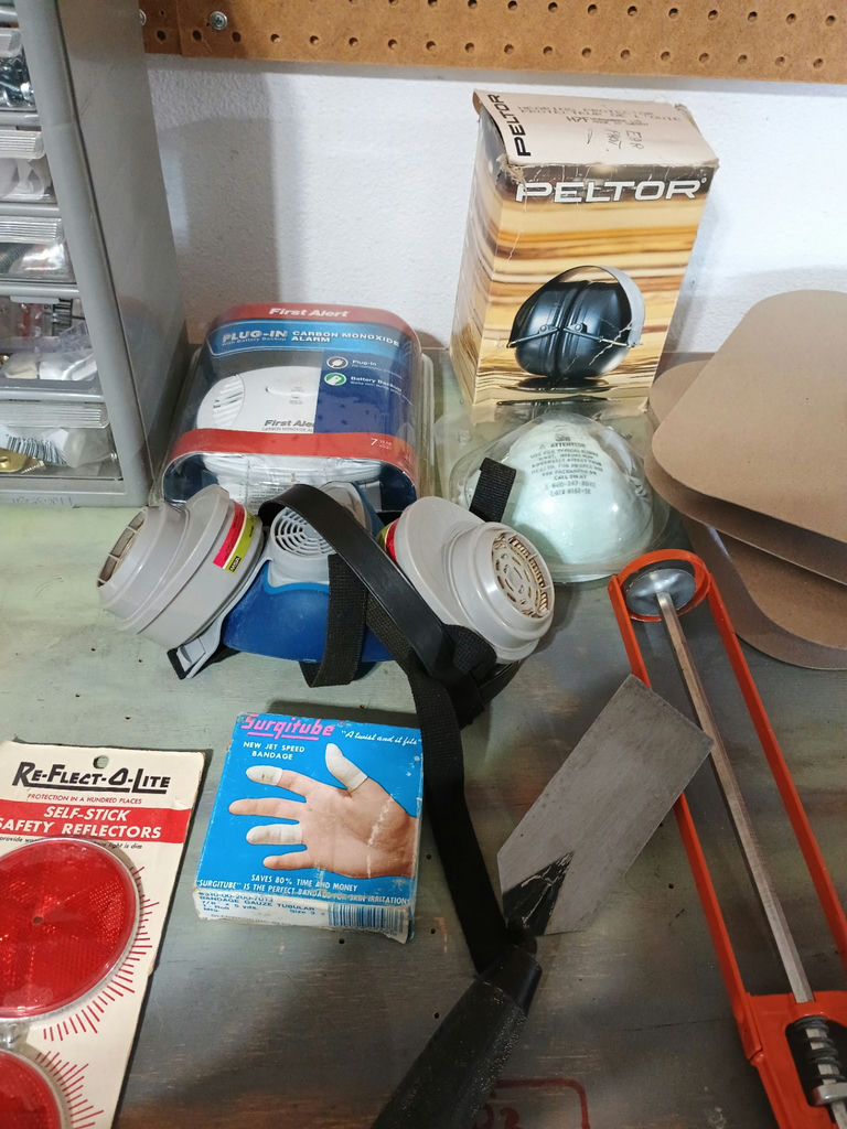 Assorted workshop tools and hardware - image 3 of 7