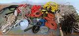 Assorted Ropes, Cords, Straps, and Cables - thumbnail 1 of 5