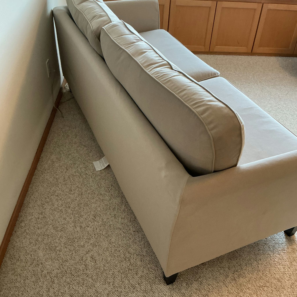 Three-Seat Upholstered Sofa By IKEA. - image 2 of 4
