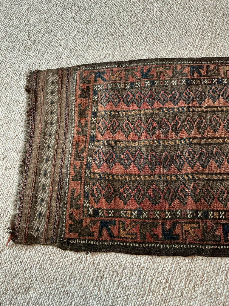 Two More Vintage, Persian Wool Area Rugs - image 8 of 11