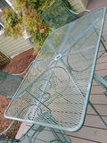 Green metal outdoor dining set - thumbnail 6 of 6