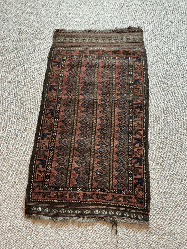 Two More Vintage, Persian Wool Area Rugs - image 7 of 11