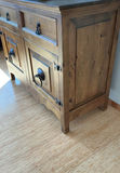 Rustic Mexican Pine Buffet - thumbnail 3 of 4