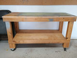 Rolling work table - thumbnail 1 of 3