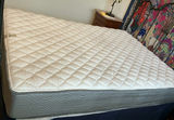 Queen Rod Iron Metal Bed Frame, Mattress/box Spring with Quilt and Pillows - thumbnail 11 of 11