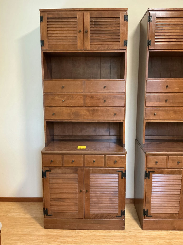 Vintage Ethan Allen Maple Tall Cabinet - image 1 of 4