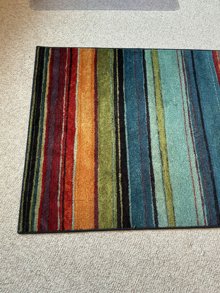 Multicolor Striped Area Rug - image 4 of 5