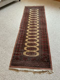 Wool Patterned Runner Rug - thumbnail 1 of 4