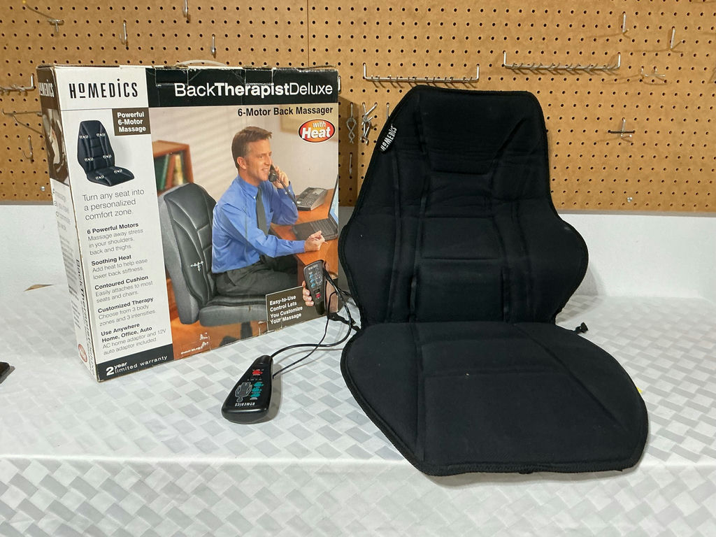 HoMedics BackTherapist Deluxe Back Massager and Thermotex Heating Pad - image 3 of 3