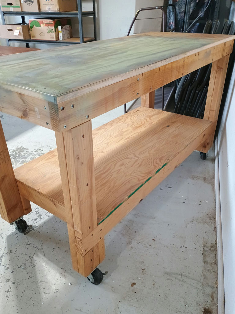 Rolling work table - image 3 of 3