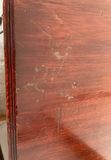 Vintage Flame Mahogany Louis XV long dresser w/mirror. - thumbnail 5 of 8