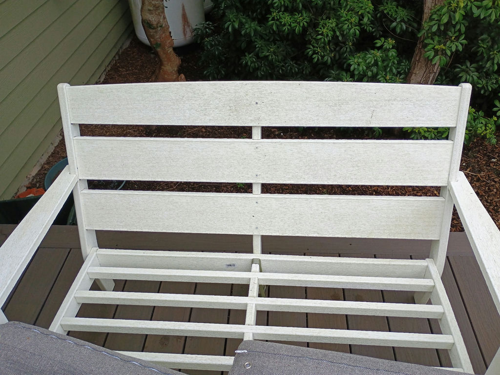 Outdoor couch and loveseat - image 5 of 6