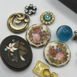 Vintage Lacquer Box With Treasures - thumbnail 6 of 9