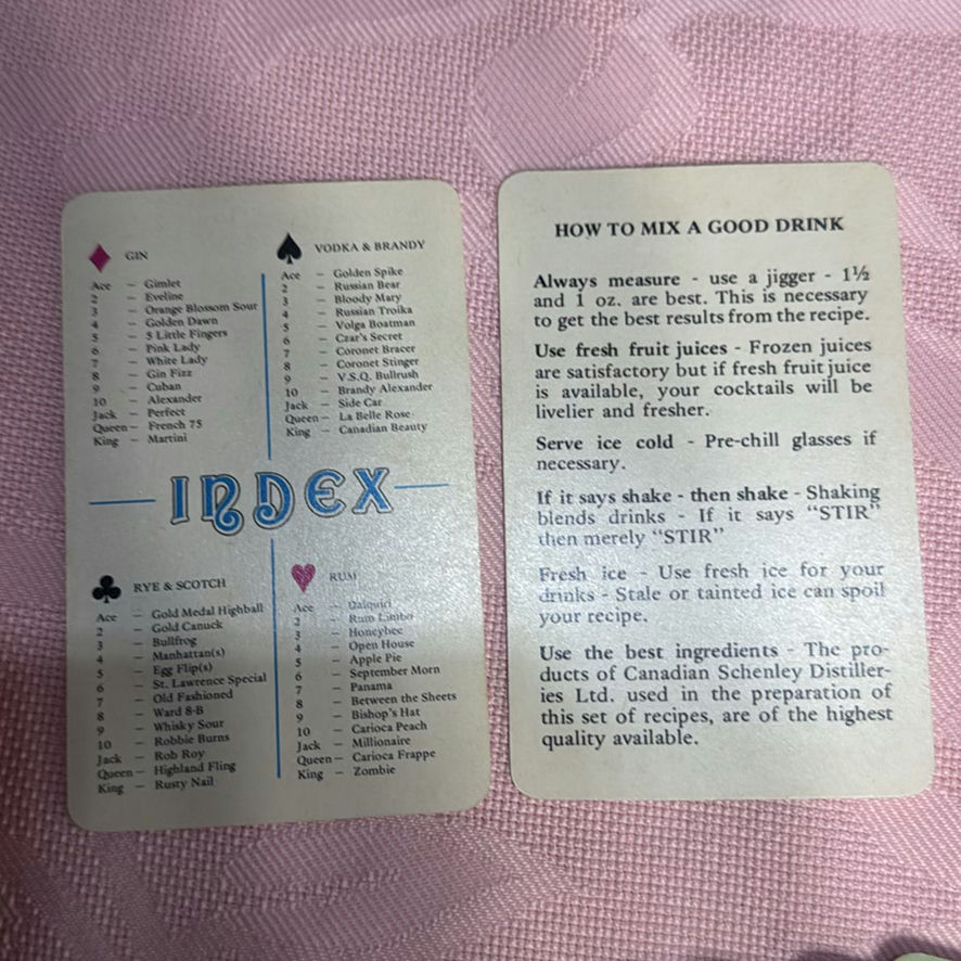 Shenley Drink Mix Playing Cards - image 3 of 9