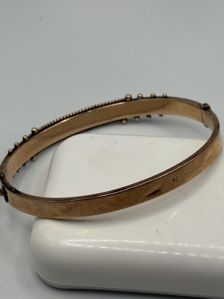 9 Ct Gold Vintage Bracelet - image 7 of 12