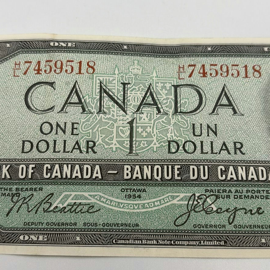 $1 1954 Devil’s Head Bill And Loonie Coin - image 8 of 12