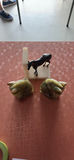 Vintage Pair Of Onyx Horse Bookends - thumbnail 3 of 17