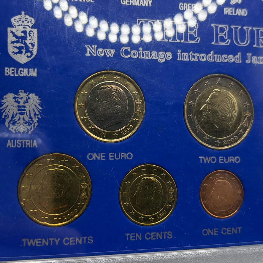 Euro Coin Set And UK Coin Set - image 3 of 12