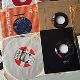 Large Assortment Of 45’s Records In case - thumbnail 4 of 32