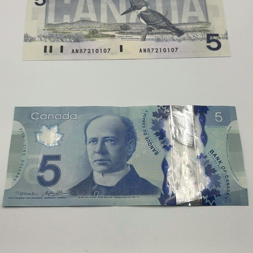$5 Canadian Bills 1986 And 2013 - image 8 of 8