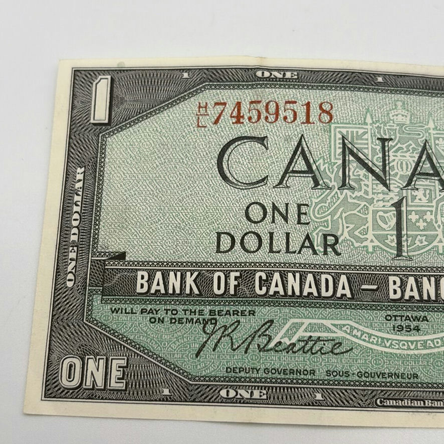 $1 1954 Devil’s Head Bill And Loonie Coin - image 9 of 12