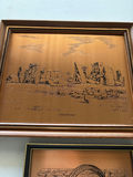 Copper Tone Relief Art From England - thumbnail 2 of 17