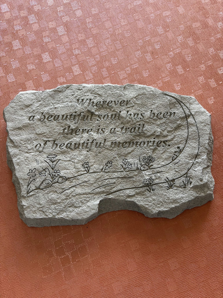 Etched Saying On Stone - image 2 of 5