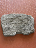 Etched Saying On Stone - thumbnail 2 of 5
