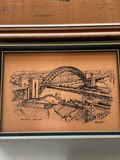 Copper Tone Relief Art From England - thumbnail 8 of 17