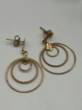 10k Gold Earrings -3 Prs - thumbnail 8 of 10