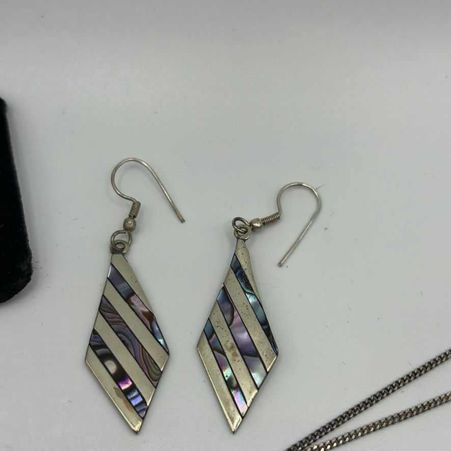 925 Silver Jewelry Lot - image 7 of 18