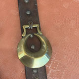 Vintage Horse Brasses On Leather Straps - thumbnail 6 of 7
