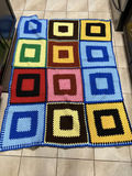 Vintage Crochet Afghan - thumbnail 1 of 5