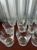 Vintage Thistle Bohemia Crystal Drinking Glasses - thumbnail 4 of 9