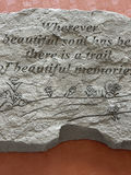 Etched Saying On Stone - thumbnail 4 of 5