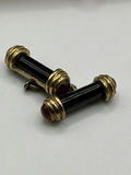 Vintage Silver And Onyx Cufflinks Links Of London - thumbnail 2 of 5