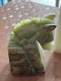 Vintage Pair Of Onyx Horse Bookends - thumbnail 5 of 17
