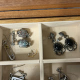 Vintage Mele Jewelry Box W Jewelry - thumbnail 8 of 21