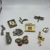 Pewter Brooches And Others - thumbnail 1 of 16