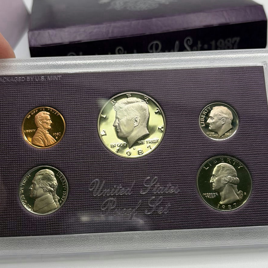 U.S. Proof Sets 1984,85,87,88 - image 9 of 13