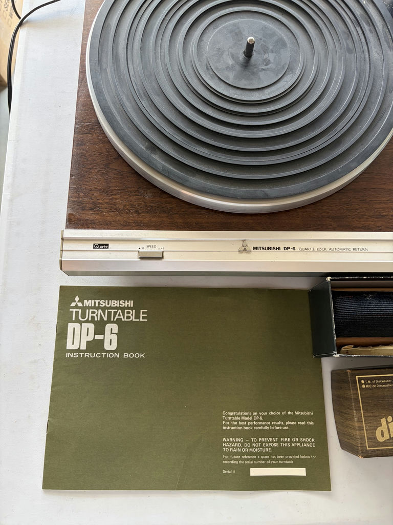 Mitsubishi DP-6 Record Player - image 6 of 7
