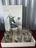 Vintage Indigenous St Clair Glasses And Seal - thumbnail 1 of 17
