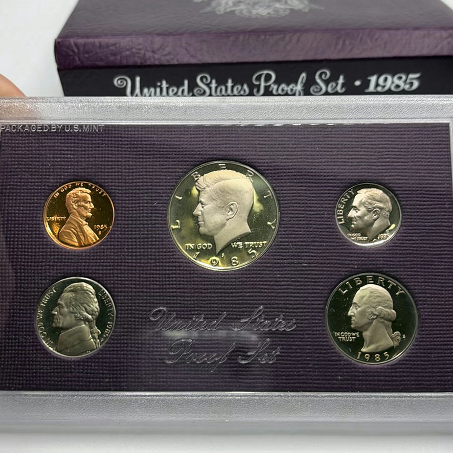 U.S. Proof Sets 1984,85,87,88 - image 6 of 13