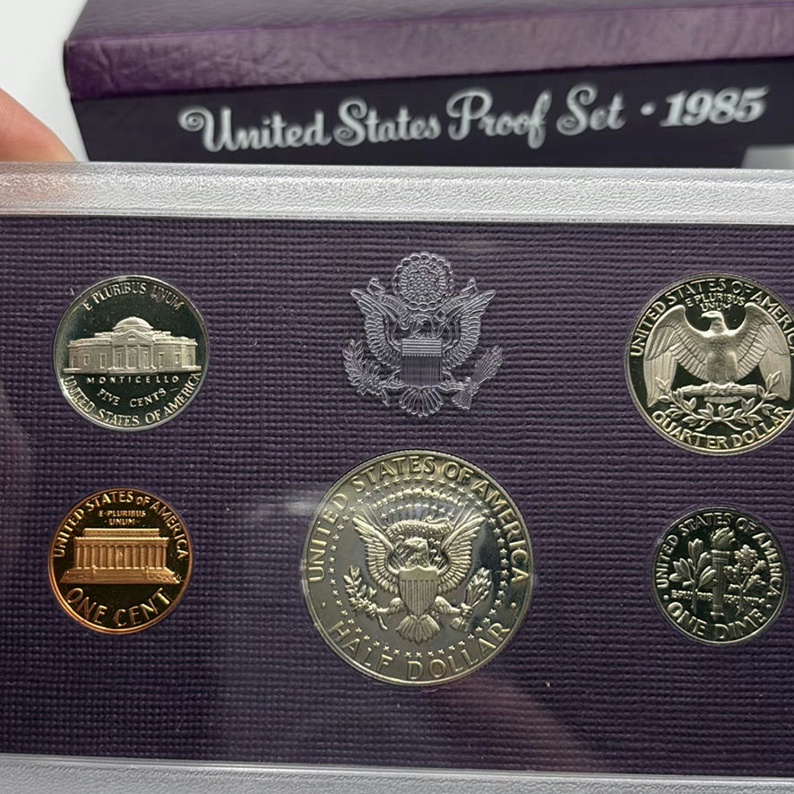 U.S. Proof Sets 1984,85,87,88 - image 7 of 13