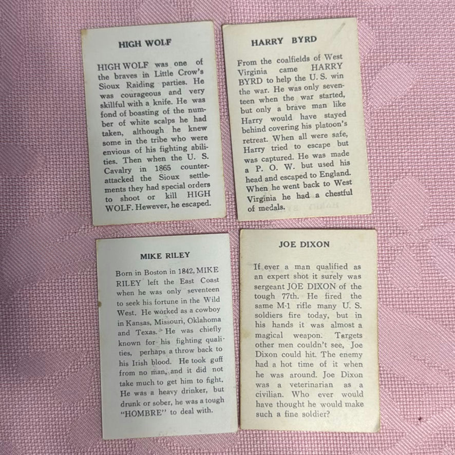 Early Wynn Upper Deck Card and Louis Marx "Warriors of the World" cards - image 19 of 19